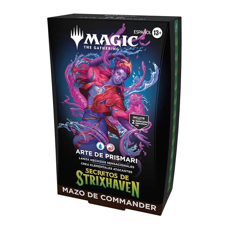 MTG: Secrets of Strixhaven Commander Deck - Arte de Prismari (Español)