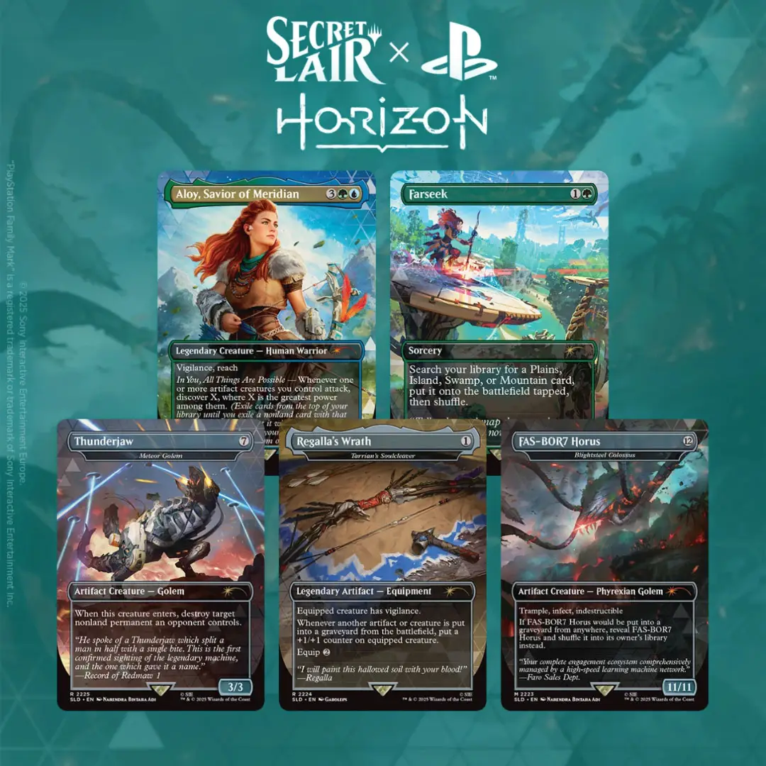 MTG - Secret Lair x Horizon - Into the forbidden west (English) - Imagen 2