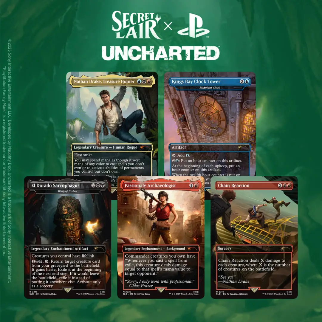 MTG - Secret Lair x Uncharted - Uncharted (English) - Imagen 2
