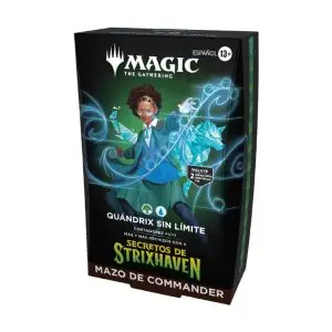 MTG: Secrets of Strixhaven Commander Deck - Quándrix sin límite (Español)