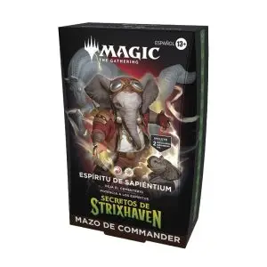 MTG: Secrets of Strixhaven Commander Deck - Espíritu de Sapiéntium (Español)