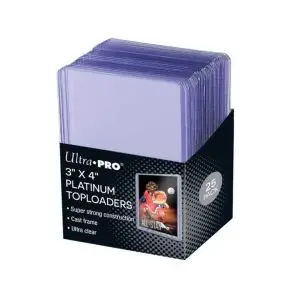 Fundas Toploader Standard Ultra Clear Platinum - UltraPro (25 Unidades)