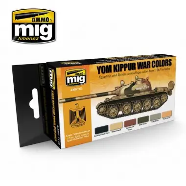 Colores de la Guerra de Yom Kippur
