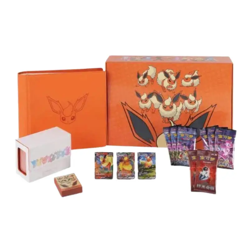 POKEMON TCG: Flareon VMAX Gift box (Chino) - Imagen 2