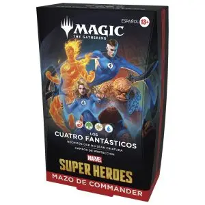 MTG - Commander Deck - Marvel Super Heroes - Los Cuatro Fantásticos (Español)