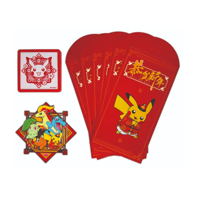 POKEMON TCG: New Year Gift Box (Chino) - Imagen 2
