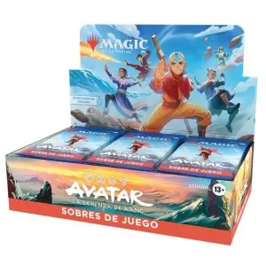 MTG - Avatar La Leyenda de Aang - Caja sellada de 30 Sobres de juego (Español)
