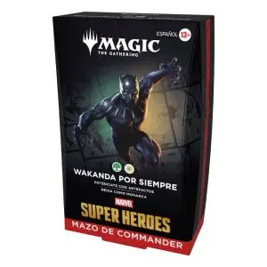 MTG - Commander Deck - Marvel Super Heroes - Wakanda por Siempre (Español)