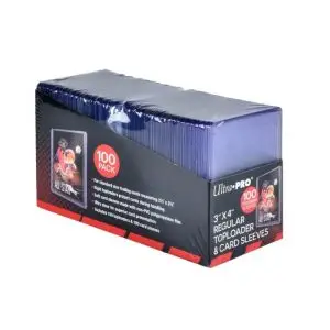 Fundas Toploader Regular Ultra Pro - 100 unidades