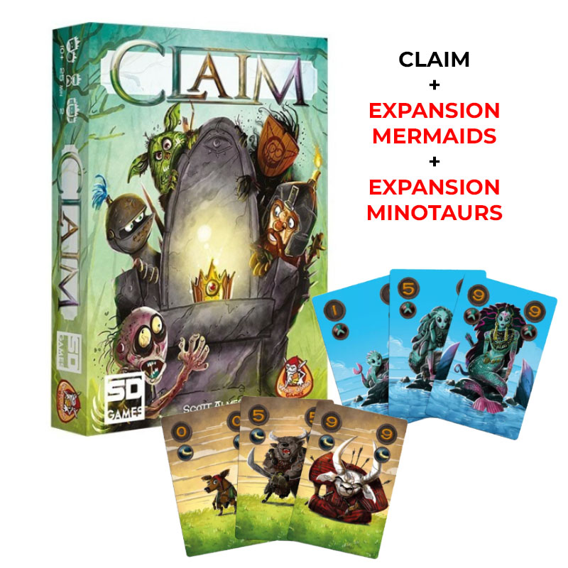 CLAIM + 2 EXPANSIONES