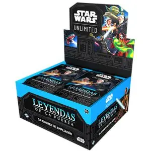 SWU - Leyendas de la fuerza - Caja sellada de 24 Sobres de Juego (Español)