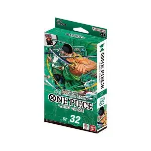 ONE PIECE: Starter Deck ST-32 - GREEN - Roronoa Zoro (ENGLISH)