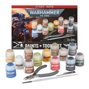 WARHAMMER 40K: SET DE PINTURA Y HERRAMIENTAS 11TH