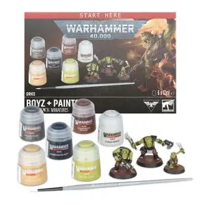WARHAMMER 40K: SET DE PINTURA ORKS