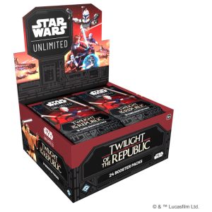 SWU - Twilight of the Republic - Caja sellada de 24 Sobres de Juego (English)