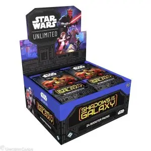 SWU - Shadows of the galaxy - Caja sellada de 24 Sobres de Juego (English)