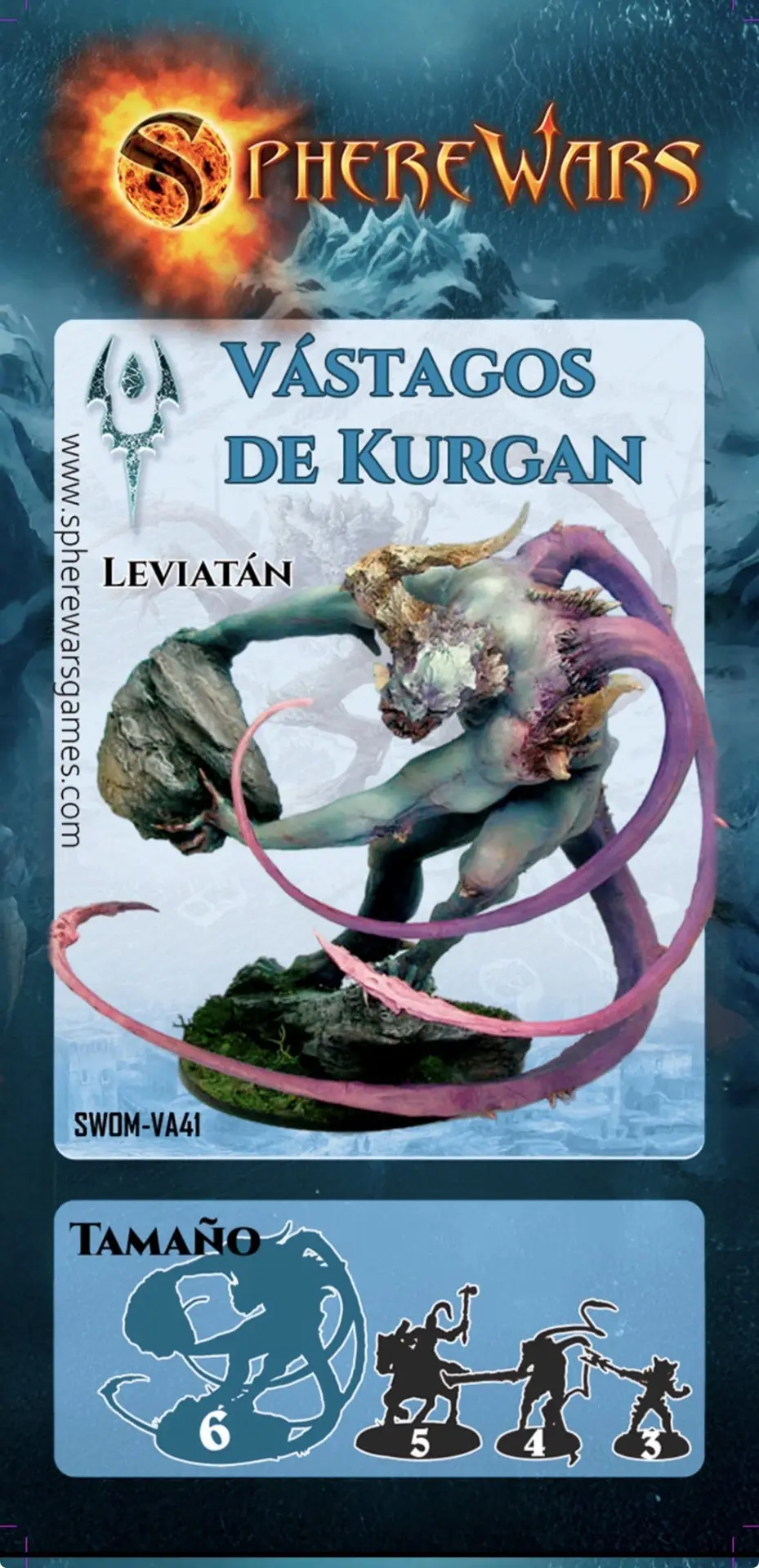 SphereWars - VÁSTAGOS DE KURGAN - El Leviatán