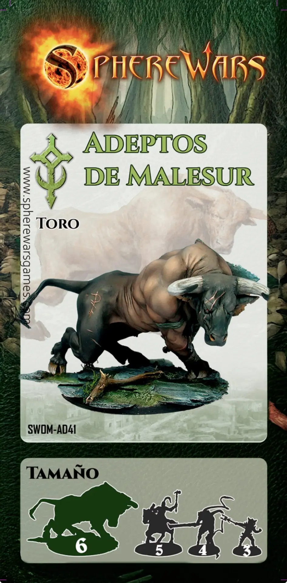 SphereWars - ADEPTOS DE MALESUR - Toro