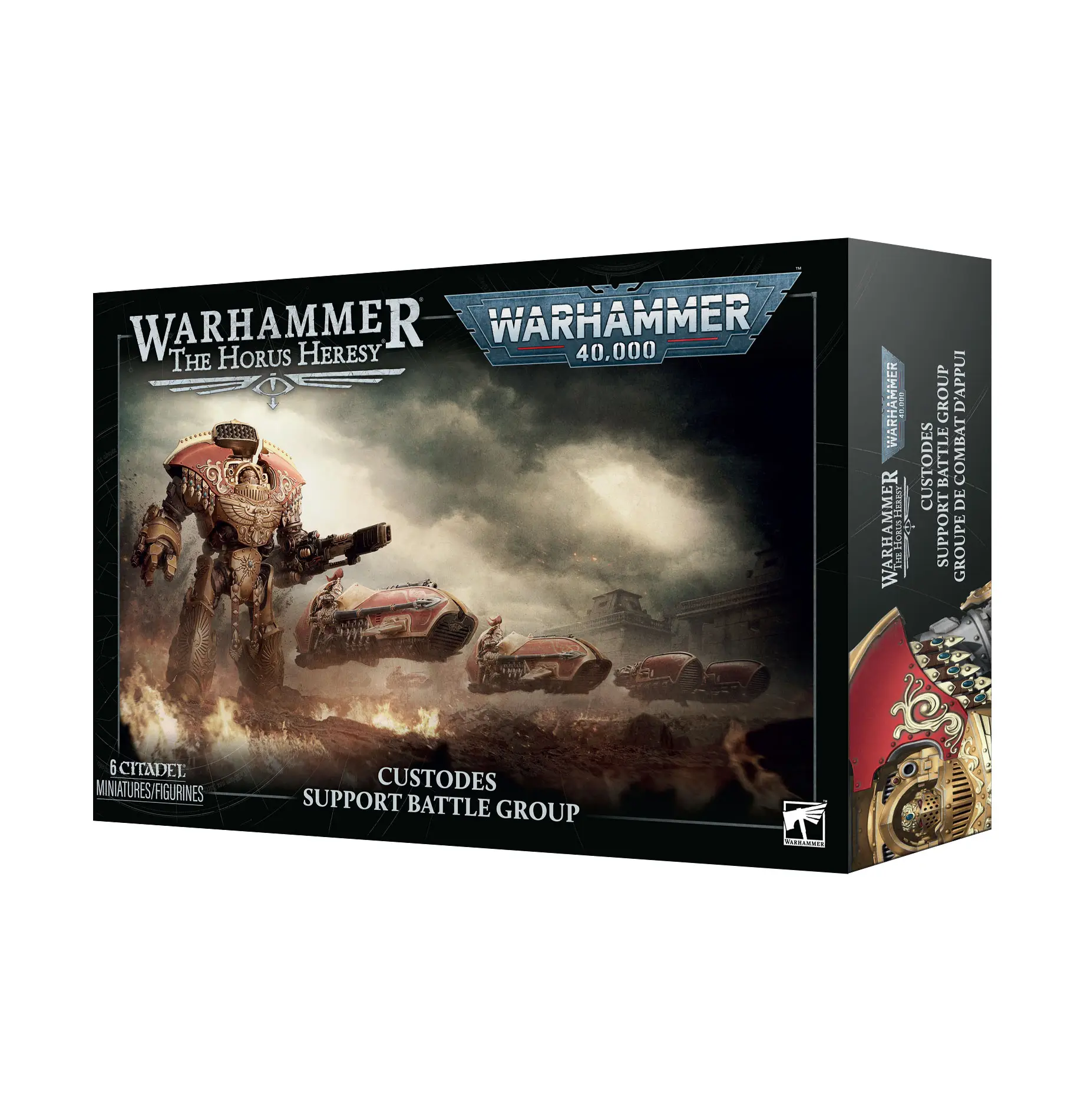 ADEPTUS CUSTODES: GRUPO DE BATALLA DE APOYO (venta directa)