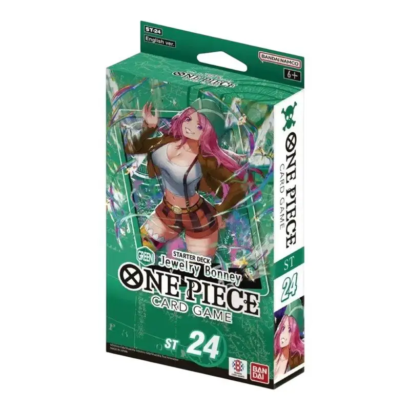 ONE PIECE: Starter Deck ST-24 - GREEN - Jewelry Bonney (ENGLISH)
