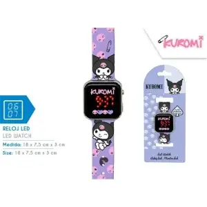 Kuromi - Reloj LED
