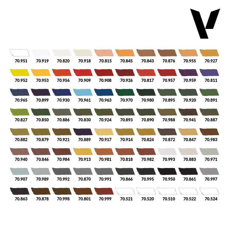 VALLEJO - Model Color – Basic Case (80 colores) - Imagen 3