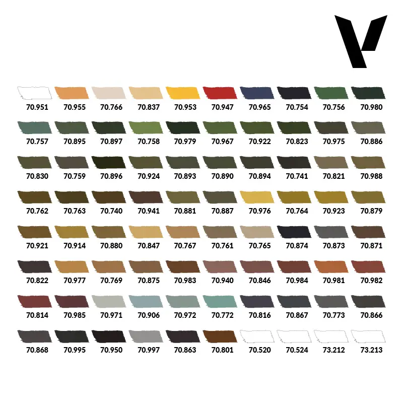 VALLEJO - Model Color – Military Case (80 colores) - Imagen 3