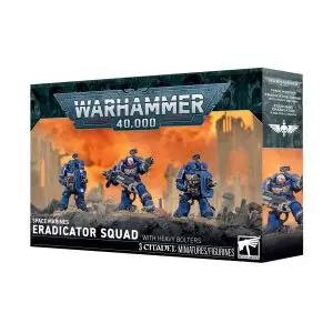 SPACE MARINES: ERRADICADORES CON BÓLTERES PESADOS