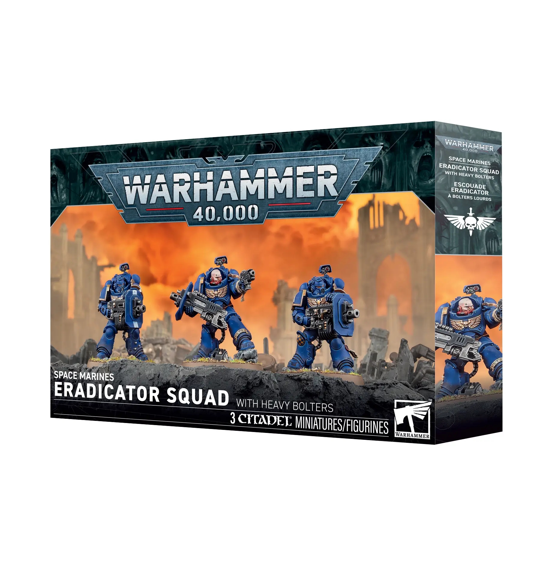 SPACE MARINES: ERRADICADORES CON BÓLTERES PESADOS