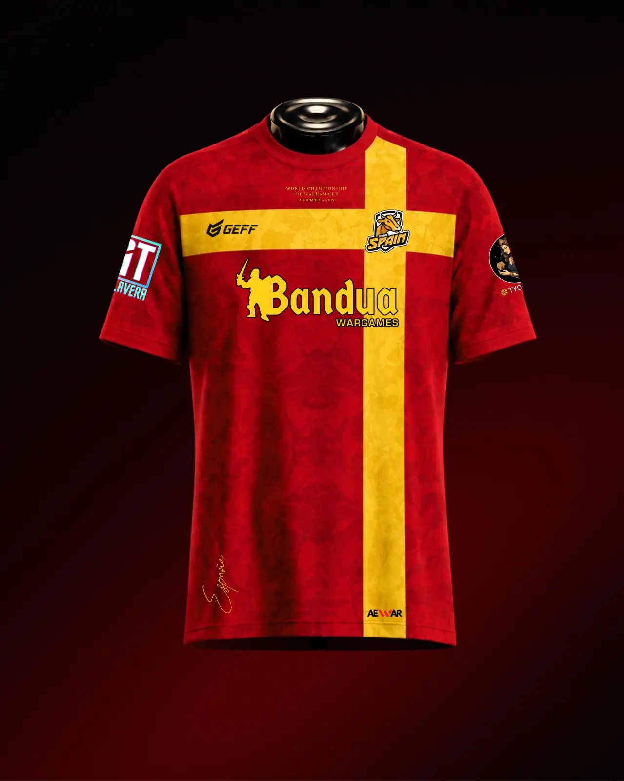 Camiseta Selección Española AEWAR 26/27